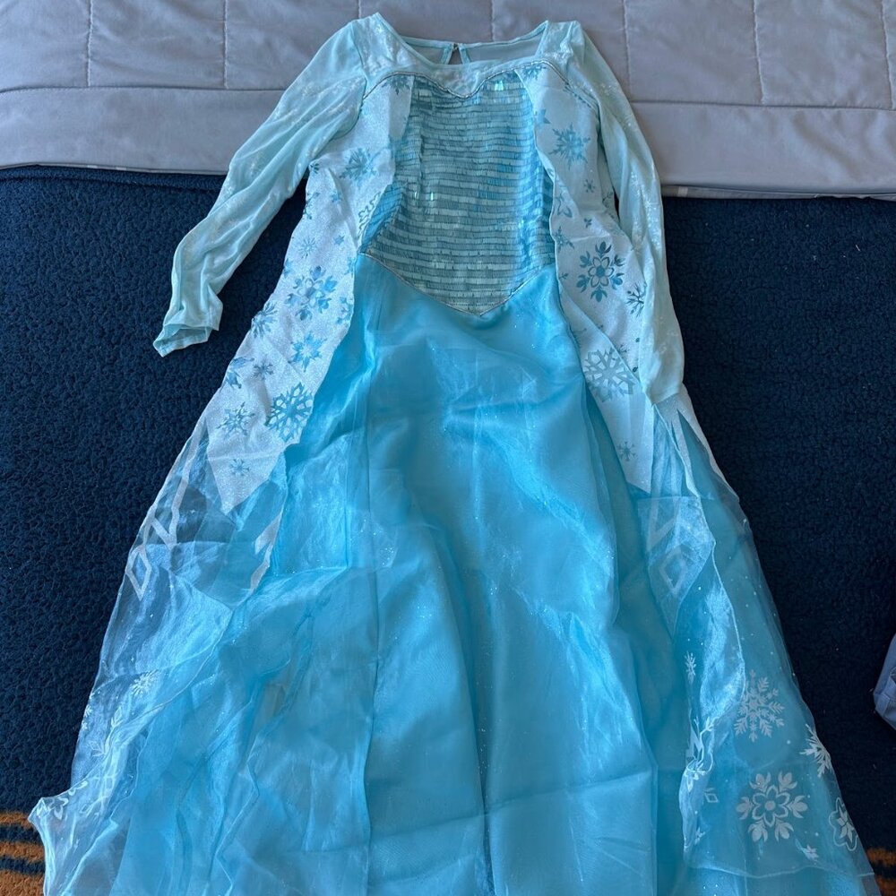 Elsa Frozen Disney Halloween Costume Dress